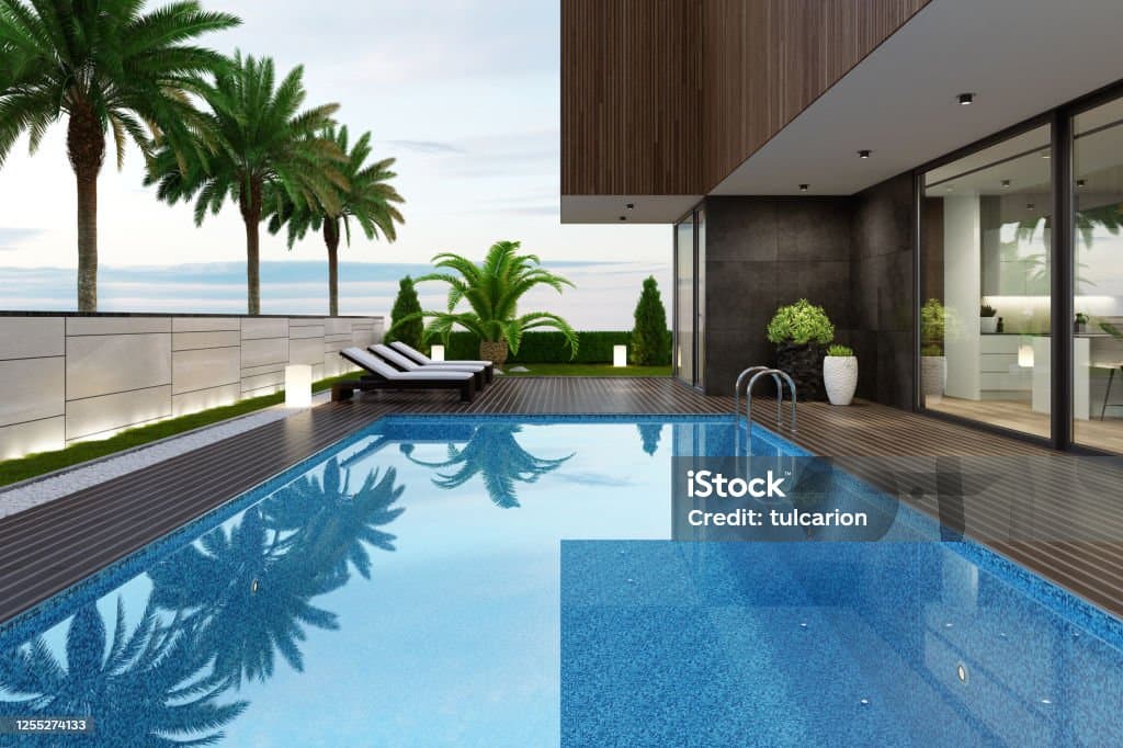 Luxury pool and outdoor living